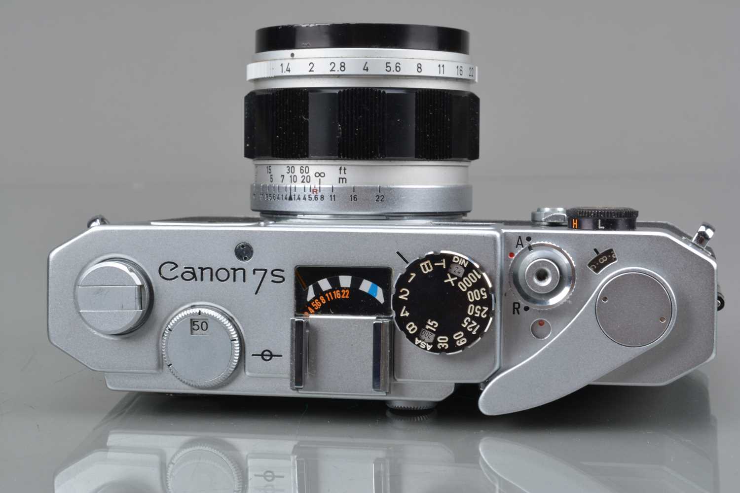 A Canon 7s Rangefinder Camera, - Image 3 of 3