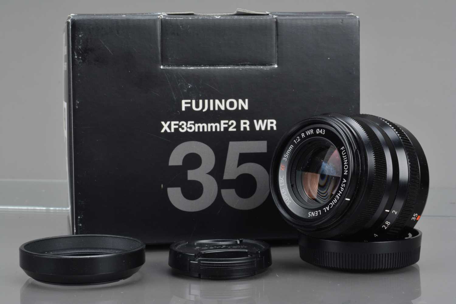 A Fujinon Super EBC XF 35mm f/2R WR Aspherical Lens,