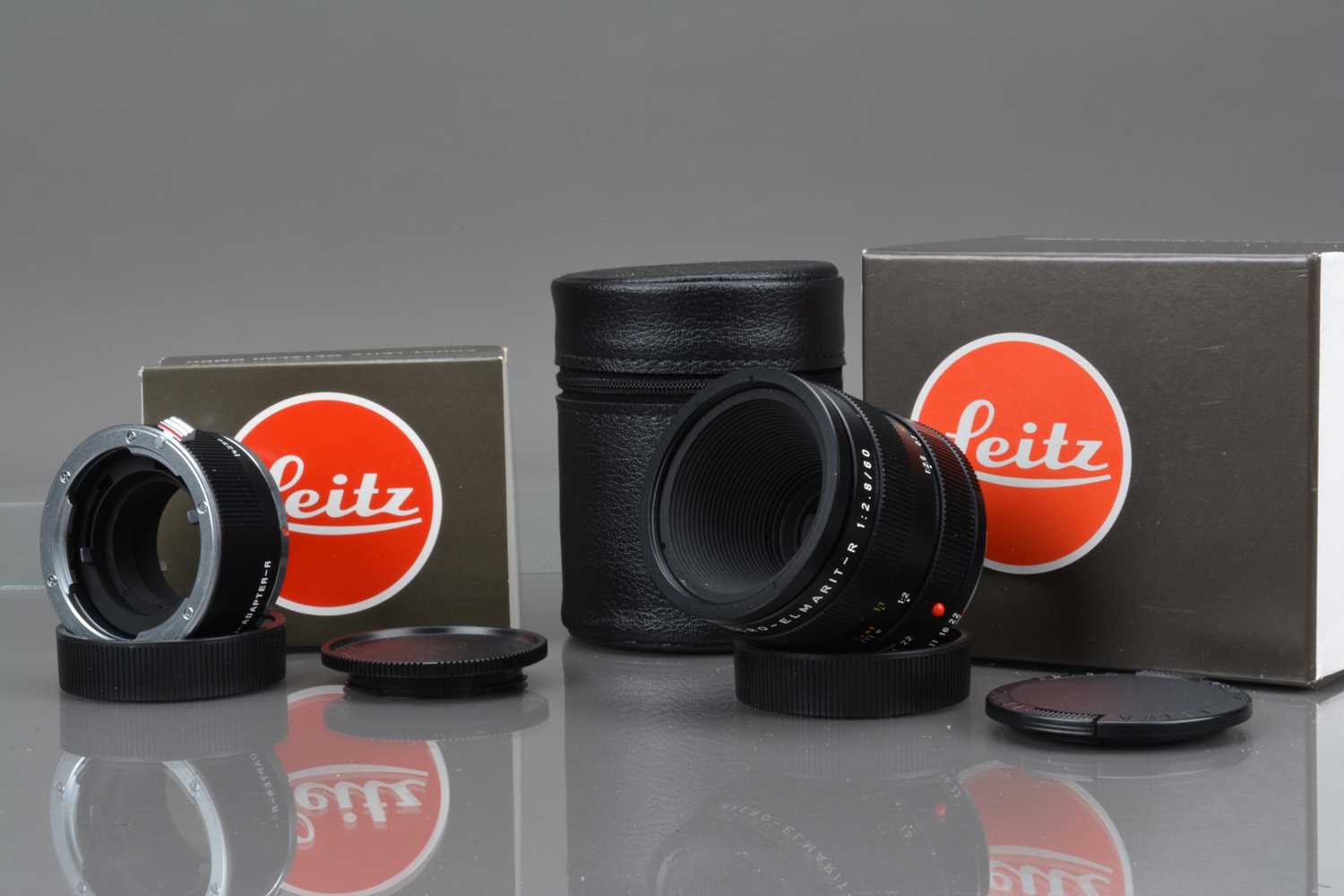 A Leitz Wetzlar 60mm f/2.8 Macro Elmarit-R Lens,