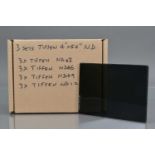 Three Sets of Four Tiffen 4 x 5.6 Inch ND Filters,