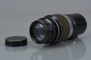 A Leitz Wetzlar 13.5cm f/4.5 Hektor Lens,