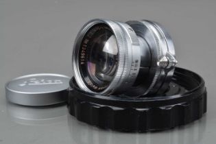 A Leitz Wetzler 5cm f/2 Collapsible Summicron Lens,