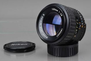 A Nikon Series E 100mm f/2.8 Lens,