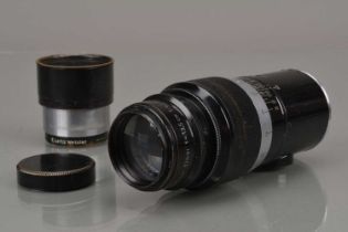 A Leitz Wetzlar 13.5cm f/4.5 Elmar Lens,
