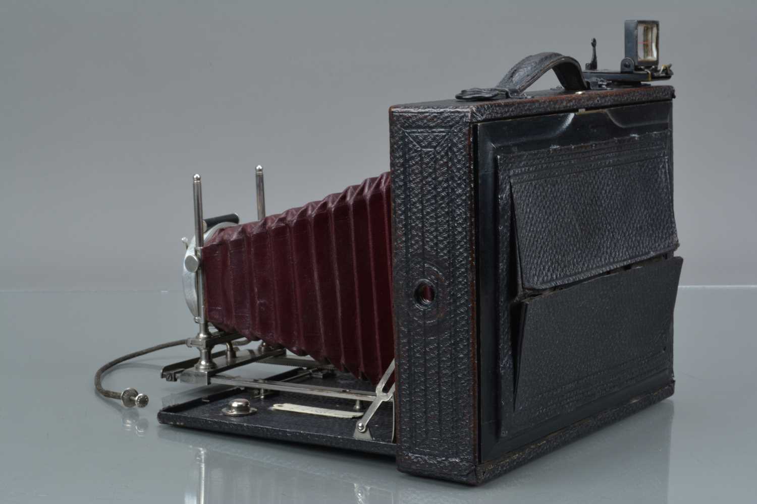 A Koilos 6¾''x5'' Folding Bed Camera, - Image 2 of 2