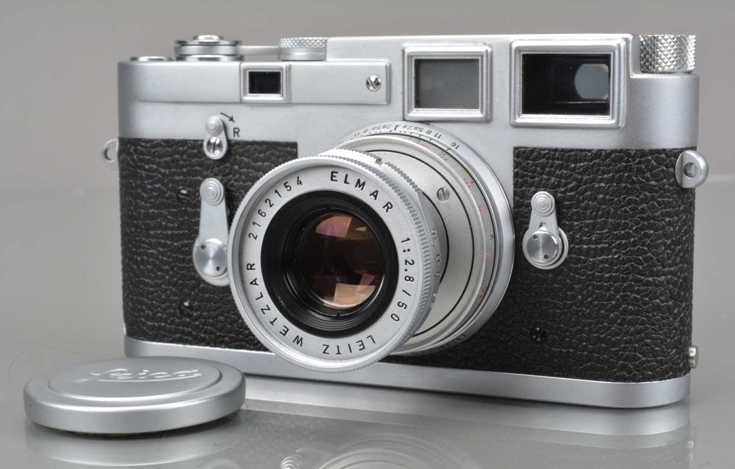 A Leitz Wetzlar Leica M3 Rangefinder Camera,