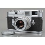 A Leitz Wetzlar Leica M3 Rangefinder Camera,