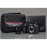 A Panasonic Lumix G9 Digital Camera Body,