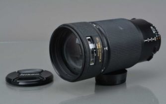 A Nikon ED AF Nikkor 80-200mm f/2.8 Lens,