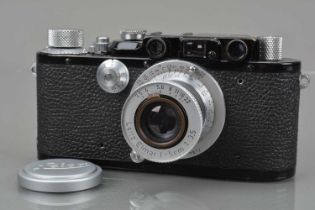 A Leitz Wetzlar Leica III Model F Rangefinder Camera,