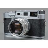 A Yashica YF Nicca Rangefinder Camera,