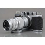 A Leitz Wetzlar Leica IIf Rangefinder Camera,