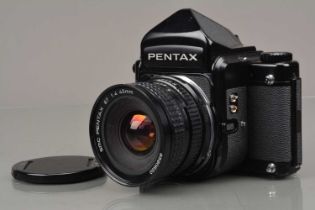 A Pentax 67 Camera,