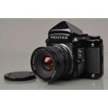 A Pentax 67 Camera,