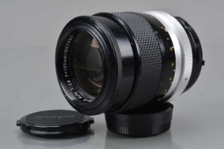 A Nikon Nikkor-Q 135mm f/2.8 Ai Lens,