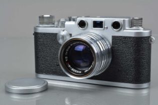A Nicca 3-F Rangefinder Camera,