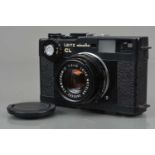 A Leitz Minolta CL Rangefinder Camera,