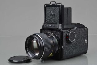 A Mamiya M645 J Camera,