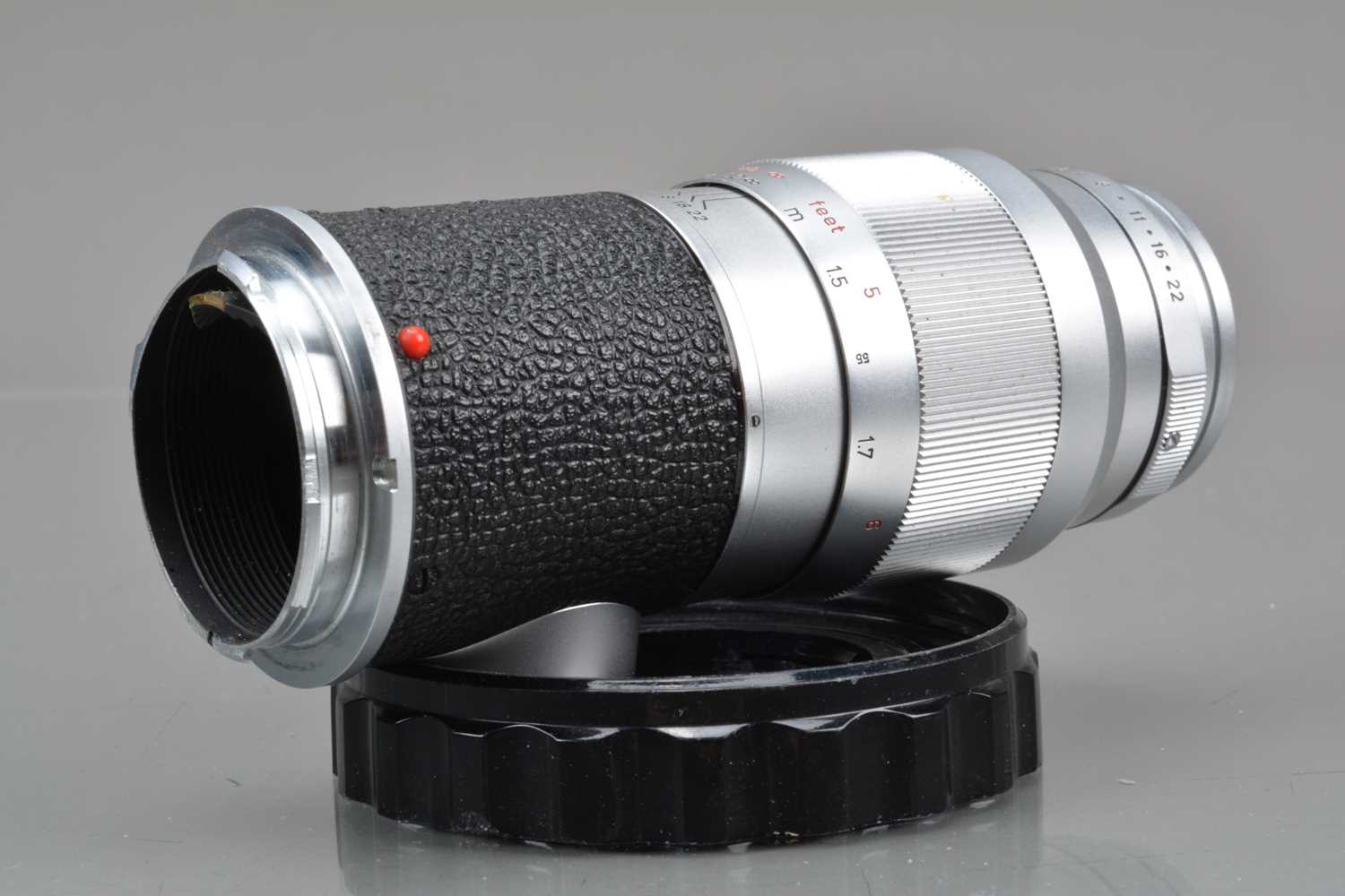 A Leitz Wetzlar 135mm f/4 Elmar Lens, - Image 2 of 2