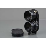 A Mamiya Sekor 65mm f/3.5 Blue Dot TLR Lens,