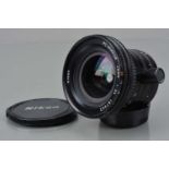 A Nikon PC-Nikkor 28mm f/3.5 Shift Lens,