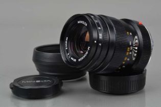 A Minolta M-Rokker 90mm f/4 Lens,