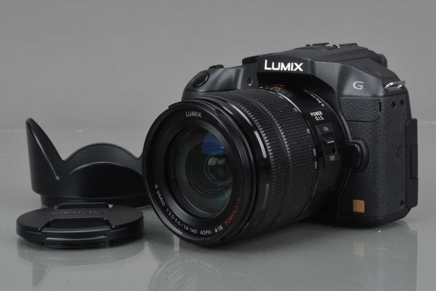 A Panasonic Lumix G6 Digital Camera,