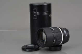A Nikon AF DC-Nikkor 135mm f/2D Lens,