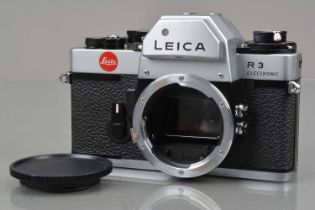 A Leica R3 Electronic SLR Camera Body,