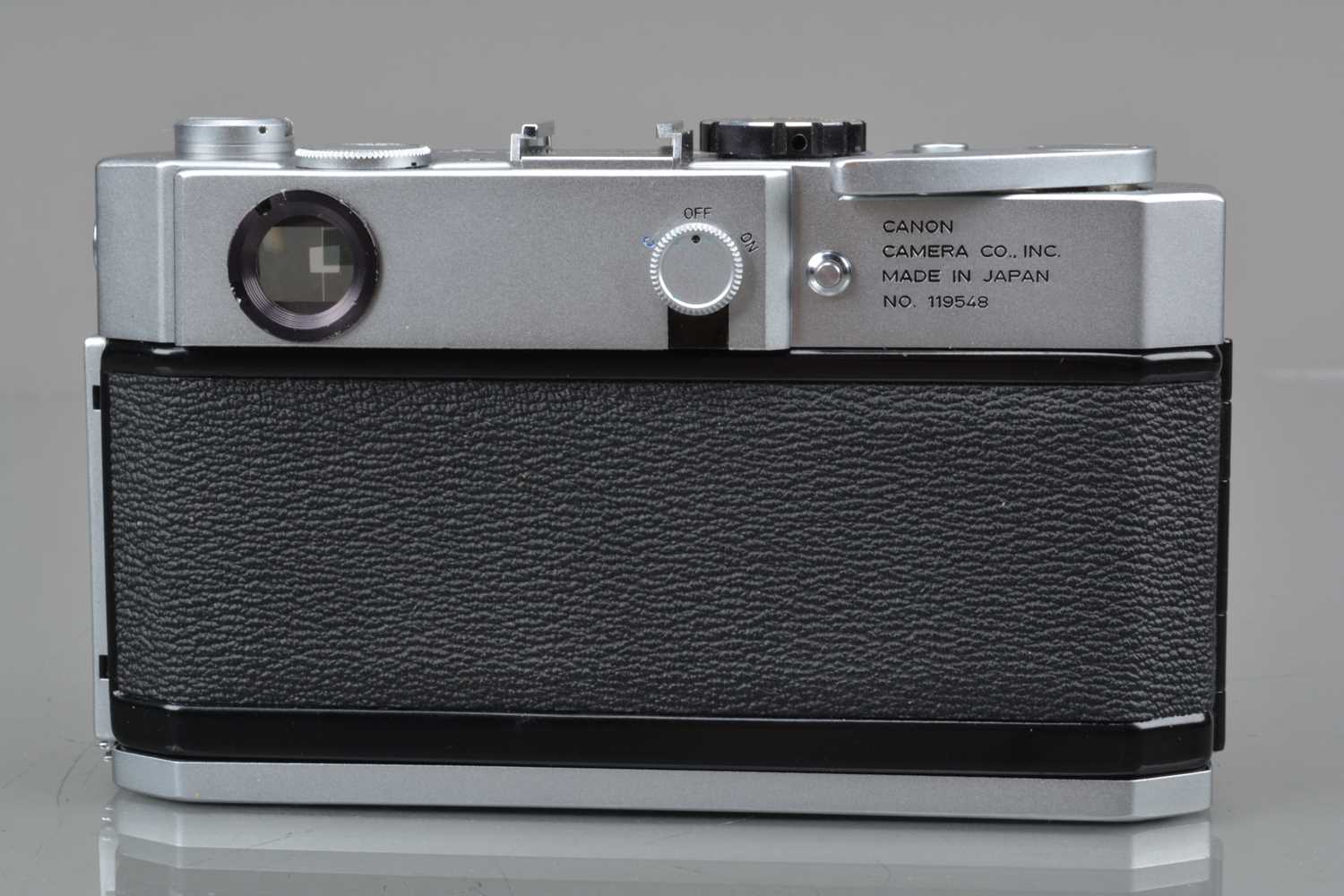 A Canon 7s Rangefinder Camera, - Image 2 of 3