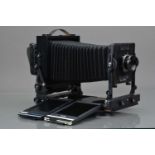 A Gandolfi Variant 5x4 Camera,