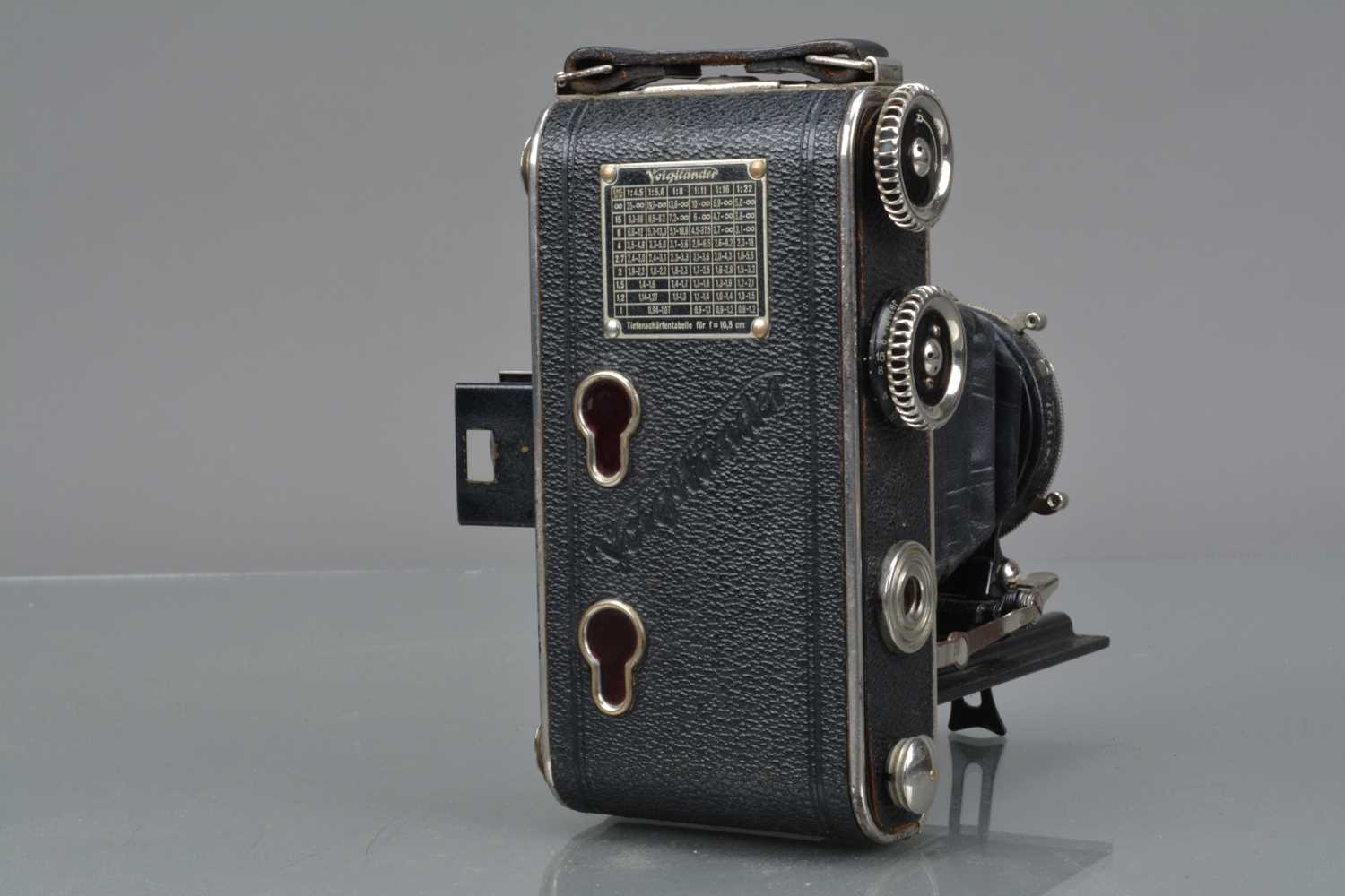 A Voigtländer Inos II Folding Camera, - Image 2 of 2