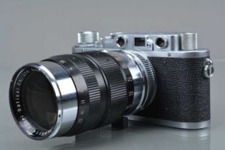A Nicca 3-S Rangefinder Camera,