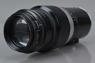 A Leitz Wetzlar 13.5cm f/4.5 Hektor Lens,