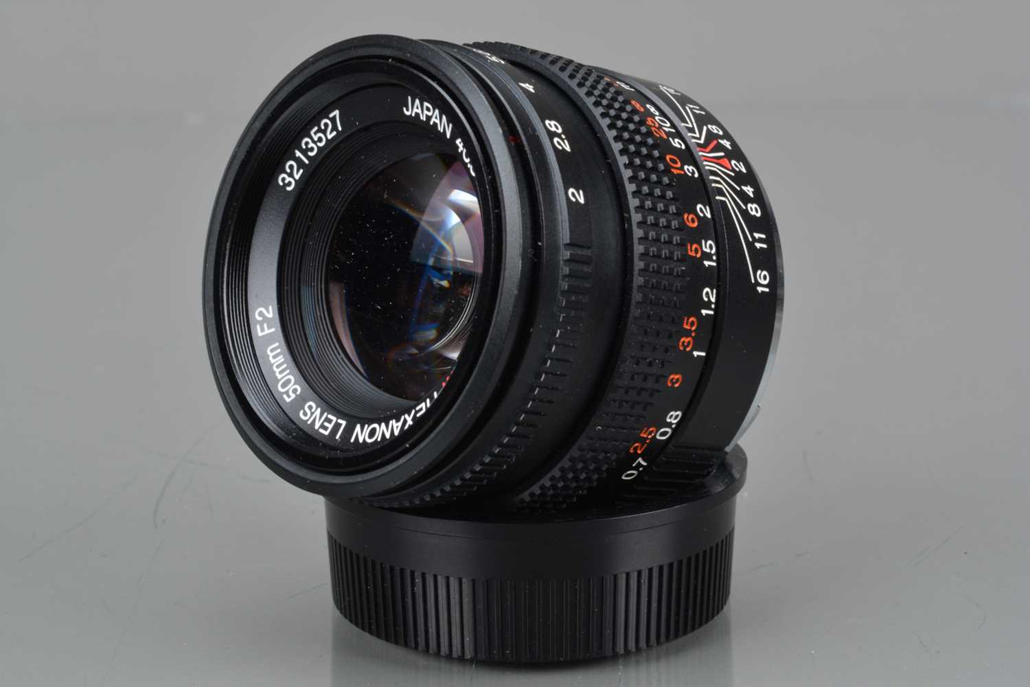 A Konica M-Hexanon 50mm f/2 Lens,