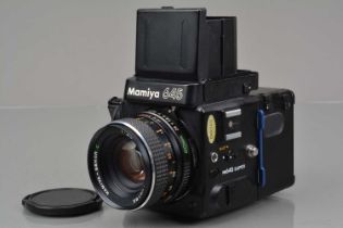 A Mamiya M645 Super Camera,