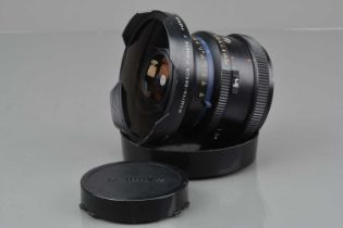 A Mamiya Sekor Fisheye Z 37mm f/4.5 W Lens,