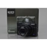 A Sony Cyber-Shot RX100 M2 Digital Camera,