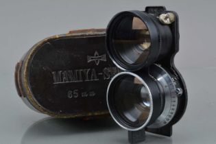A Mamiya Sekor 65mm f/3.5 TLR Lens,