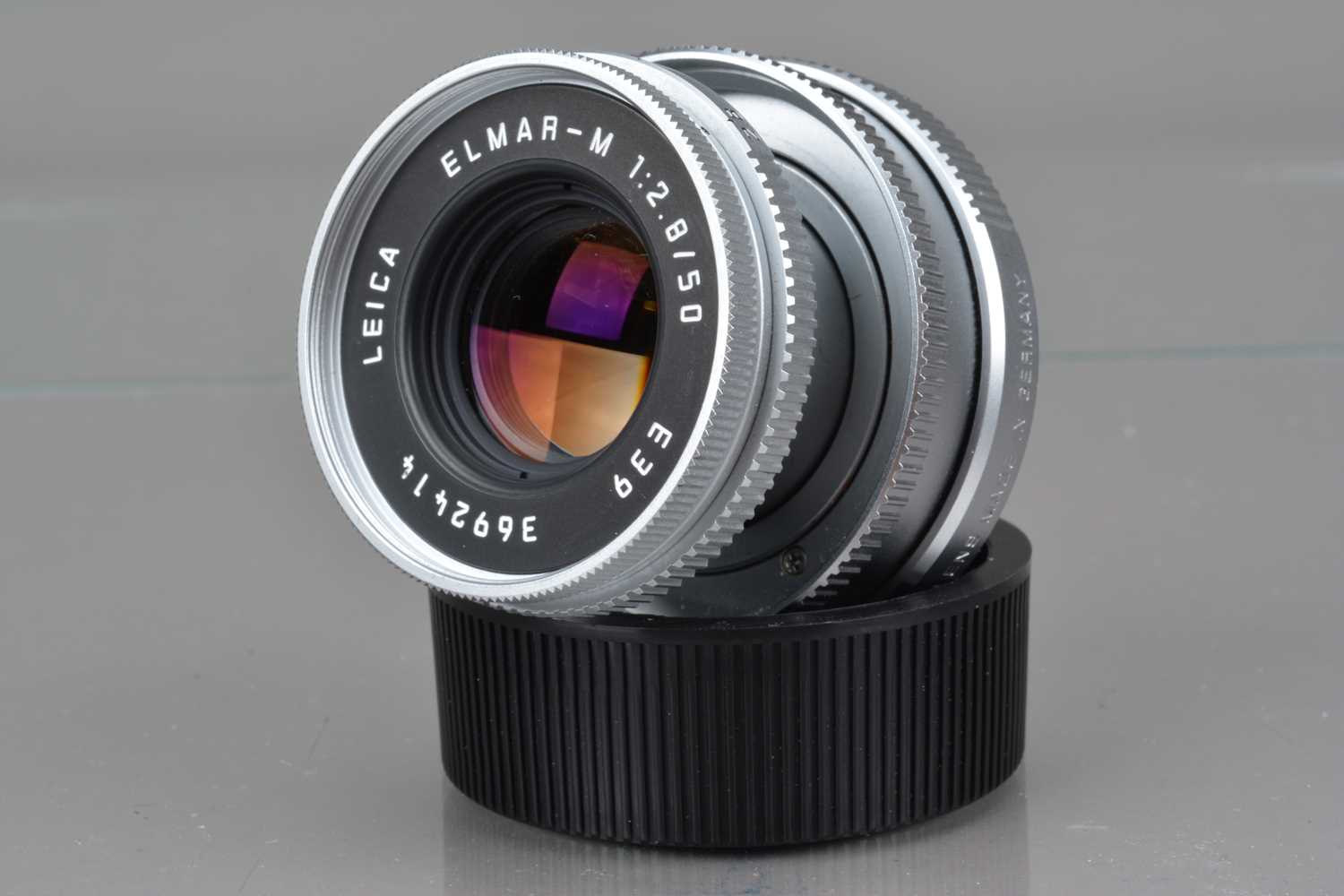 A Leica 50mm f/2.8 Elmar-M E39 Lens,