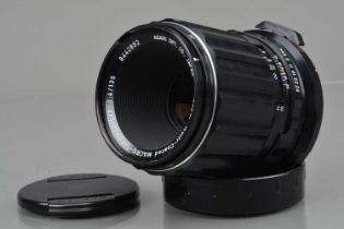 An Ashai Super Multi Coated Macro Takumar 135mm f/4 Lens,