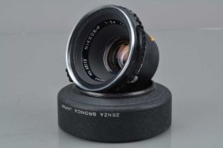 A Nippon Kogaku Nikkor-P 7.5cm f/2.8 Lens,