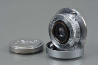 A Leitz Elmar 3.5cm f/3.5 Lens,