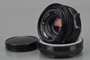 A Leitz Canada 35mm f/2 Summicron-M Lens,