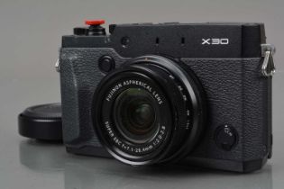 A Fujifilm X30 Digital Camera,