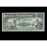 Brazil 1 Mil Reis banknote,