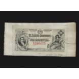 Specimen Bank Note: National Bank of Argentina specimen 100 Pesos,