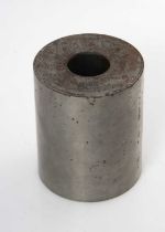 A collection of three steel cylinders,
