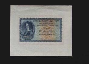 A Bradbury Wilkinson & Co Ltd advertising banknote,