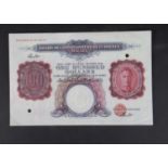 Specimen Bank Note: Board of Commissioners of Currency, Malaya specimen 100 Dollars,
